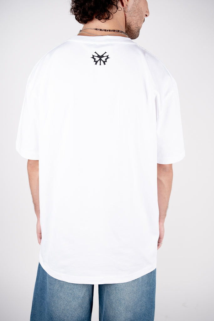 Nerida Tribal T-Shirt/White